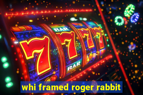 whi framed roger rabbit